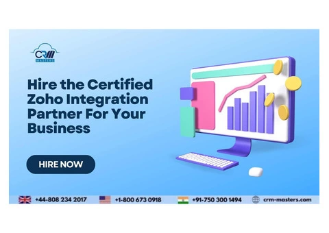 Hire the Certified Zoho Integration Partner For Your Business