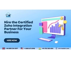 Hire the Certified Zoho Integration Partner For Your Business