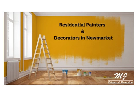 Professional Residential Painters and Decorators in Newmarket