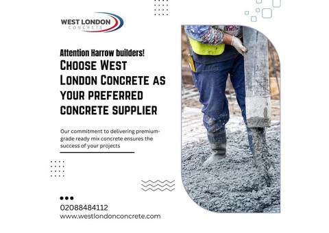 Best Concrete Supplier Harrow | West London Concrete Ltd