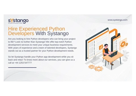 Hire Experienced Python Developers With Systango