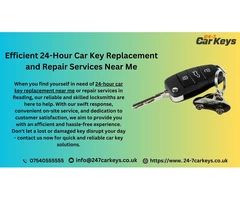 Efficient 24-Hour Car Key Replacement and Repair Services Near Me