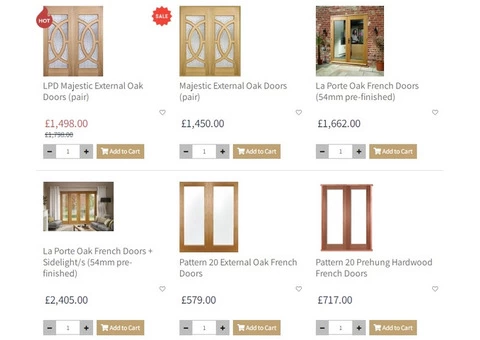 Buy Affordable External Glazed Wooden Doors - 2/2