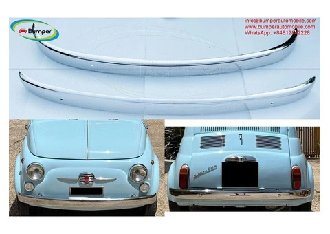 Fiat 500 Stainless steel bumpers (1957-1975) - 1/5