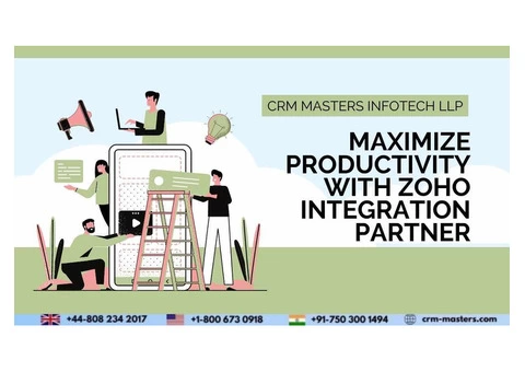 Maximize Productivity with Zoho Integration Partner