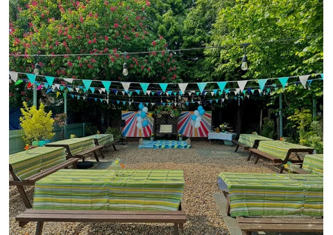Garden Party Venue Cambridge | Outdoor Garden Summer Party Venues in Cambridge
