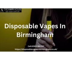 Upgrade Your Vaping Game with The Disposable Vapes in Birmingham!