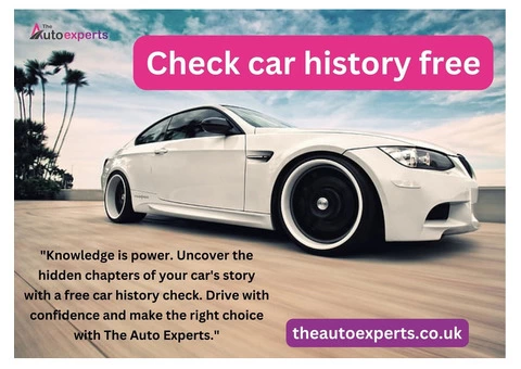 Check car history free