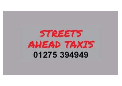 Streets Ahead Taxis - Your Trusted Taxi Service in North Somerset