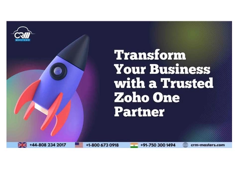 Transform Your Business with a Trusted Zoho One Partner