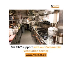 Get 24/7 support with our Commercial Ventilation Service