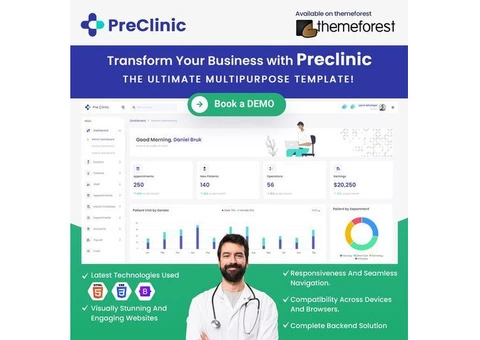 Preclinic - the ultimate multipurpose template.