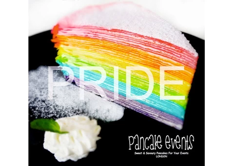 Celebrate Pride Month in London with Our LGBT+ Pancake Catering Service