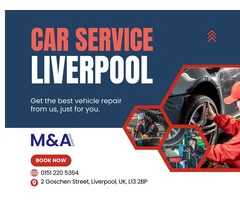 Full car service in Liverpool - M and A motors