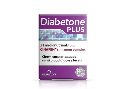 Buy Vitabiotics Diabetone Plus 84 Capsules at Low Prices in UK – Pharmazon Direct.