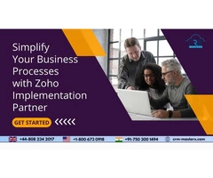 Simplify Your Business Processes with Zoho Implementation Partner