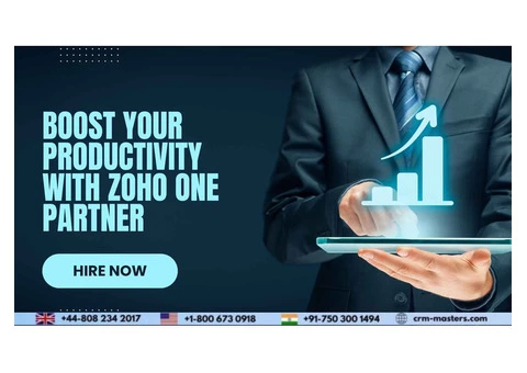 Boost Your Productivity with Zoho One Partner