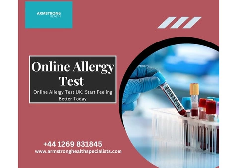 Online Allergy Test UK: Start Feeling Better Today