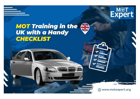 Master the MOT: Comprehensive Training Courses in the UK with a Handy MOT Test Checklis