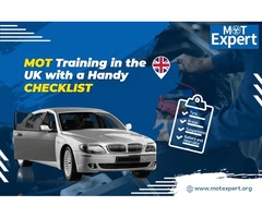 Master the MOT: Comprehensive Training Courses in the UK with a Handy MOT Test Checklis