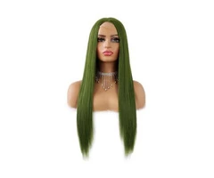 Synthetic Green Wigs UK