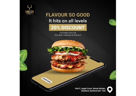 Smug Cow Burger Co | dartford takeaway | food in dartford