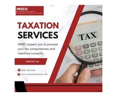 Expert Taxation Services by MSCO Accountants - London