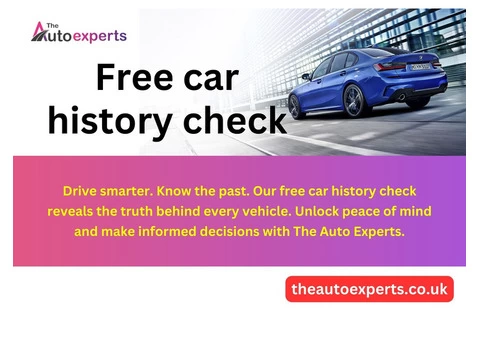 Free car history check