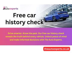 Free car history check