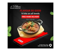 The 4 Pillars Tandoori Restaurant | indian restaurant near me