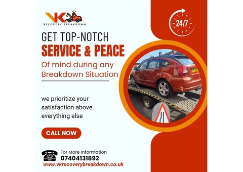 Receive Top-notch service and peace of mind during any Breakdown Situation