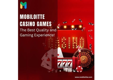 The Best Casino Games - Developed by Mobiloitte