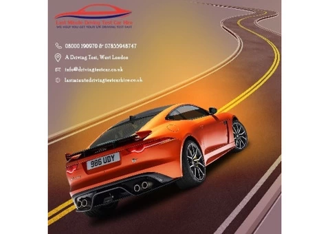 Driving Test Car Hire Services For Passing The Exam