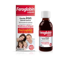 Vitabiotics Feroglobin B12 Iron Liquid, 200ml | Pharmazon Direct
