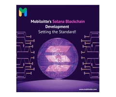 Discover the Potential of Solana Blockchain with Mobiloitte's Expertise