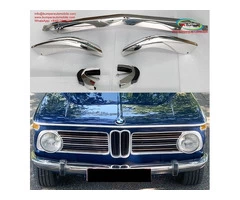 BMW 2002 bumper (1968-1970) by stainless steel (BMW 2002 Stoßfänger)