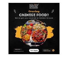 At Golden Grouse We Offers Delicious Chinese Buffet