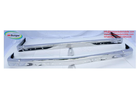 BMW E28 bumper (1981 - 1988) by stainless steel - 2/3