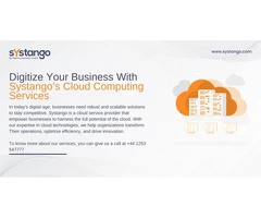 Digitize Your Business With Systango’s Cloud Computing Services