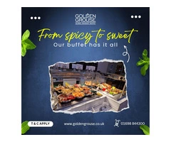 Visit Golden Grouse and Try Our Multicuisine Buffet