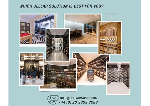 Custom Made Wine Cellars - 1/3