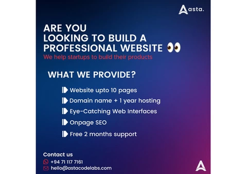 Web development services