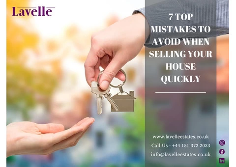 Avoid these mistakes when selling your home - Lavelle estates
