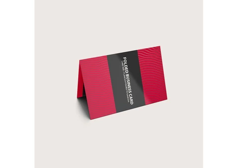 Folded Business Cards Printing Shop in UK