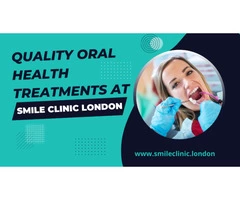 Quality oral health treatments at Smile Clinic London