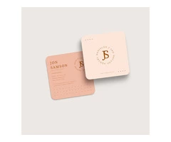 Square Business Cards Printing Shop in UK
