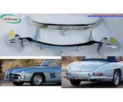 Mercedes 300SL Roadster bumpers (1957-1963) by stainless steel