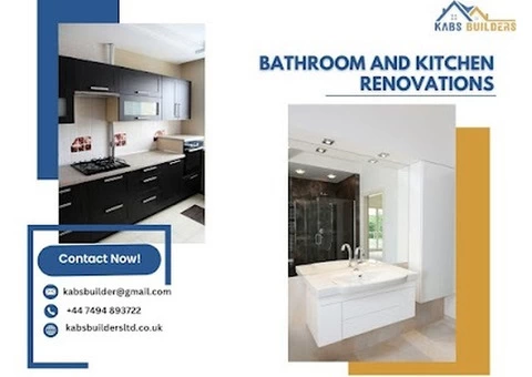 Looking for a  Bathroom and Kitchen Renovations Specialist