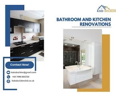Looking for a  Bathroom and Kitchen Renovations Specialist
