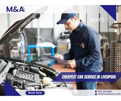 Book a cheap car service in Liverpool - M and A motors